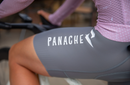 Panache Women's WT 2ND SKIN Bib Short - Grey w/Panache Logo-4
