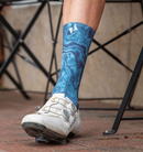 Panache Pro 6" Sock - Marble-2