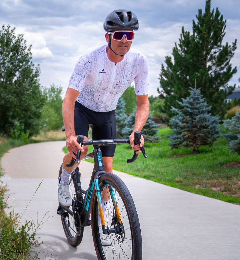 Panache M's and W's Speed Super Light SS Jersey - White Grunge