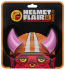 Helmet Flair MagNeatOhz: Small Pink Devil Horns for Helmet-1