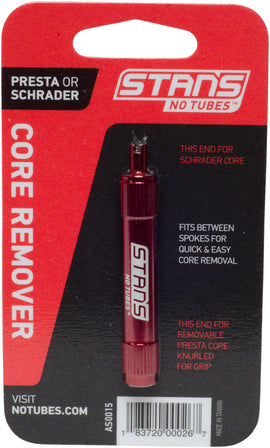 Stan's Presta/Schrader Valve Core Removal Tool - 0