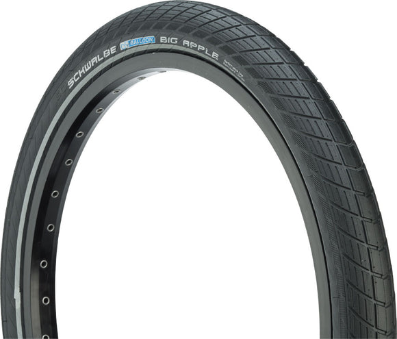 Schwalbe Big Apple Tire - 12 x 2 Clincher Wire BLK/Reflective Active SBC K-Guard