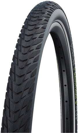 Schwalbe Marathon E-Plus Tire - 700 x 38 Clincher Wire BLK/Reflective Performance Addix SmartGuard