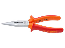 Unior Long Nose Pliers w/Side Cutter/Pipe Grip Striaght Tool