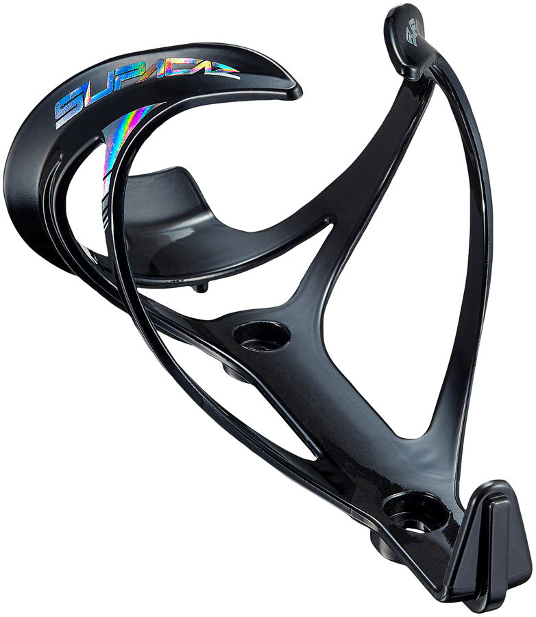 Supacaz Manta Water Bottle Cage - Carbon Injected Oil Slick - 0