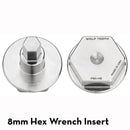 Pack Wrench and Inserts Kit - Ultralight BB Wrench and 1-Inch Hex Inserts-4