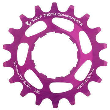 Buy ultraviolet-purple Aluminum Single Speed Cog