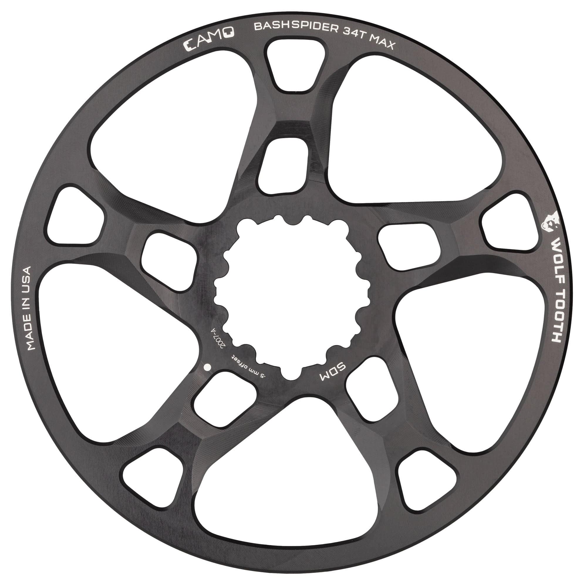 CAMO BashSpider for SRAM 3-Bolt Cranks