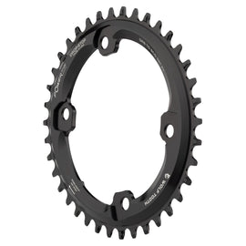 Oval 110 BCD Asymmetric 4-Bolt Chainrings for Shimano GRX Cranks - 0