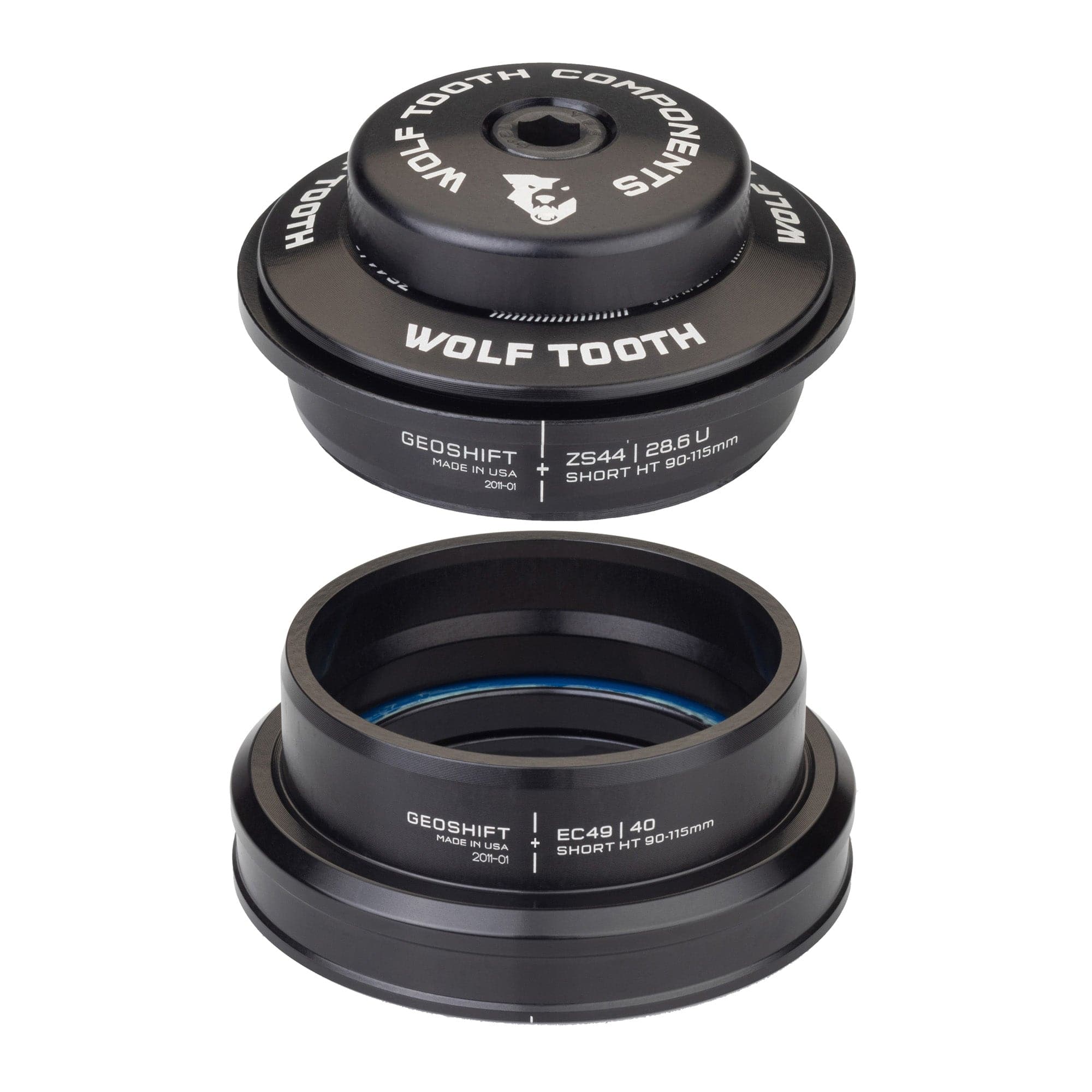 Wolf Tooth 1 Degree GeoShift Performance Angle Headset - 0