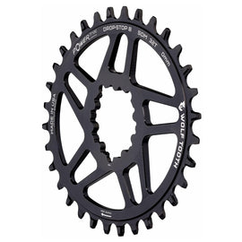 Oval Direct Mount Chainrings for SRAM 3-Bolt Mountain Cranks - 0