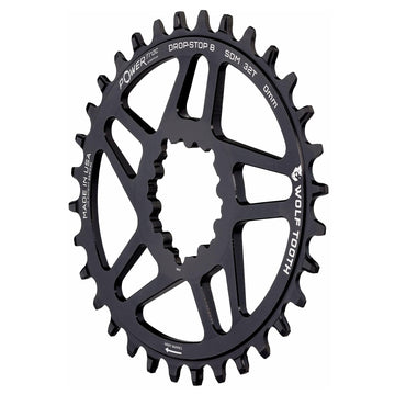 Oval Direct Mount Chainrings for SRAM 3-Bolt Mountain Cranks - 0