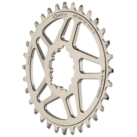 Wolf Tooth Oval Direct Mount Chainrings for Cane Creek and SRAM 3-Bolt Cranks for Shimano 12spd Hyperglide+ Chain - 0