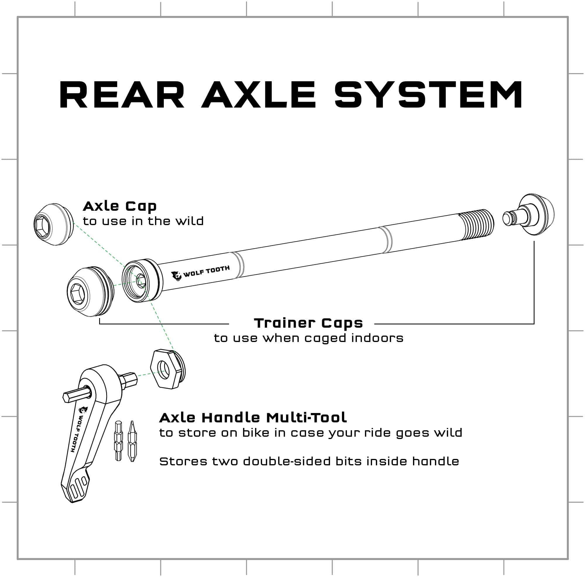 Wolf Tooth Rear Axle - Thumbnail 4