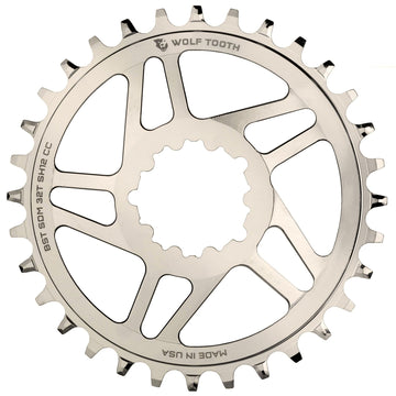 Wolf Tooth Direct Mount Chainrings for Cane Creek and SRAM Cranks for Shimano 12spd Hyperglide+ Chain