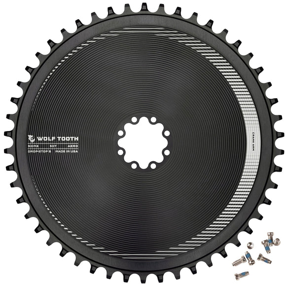 Wolf Tooth Direct Mount Chainrings for SRAM 8-Bolt Gravel / Road Cranks