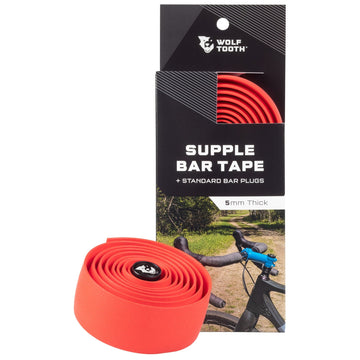 Buy red Wolf Tooth Supple Bar Tape