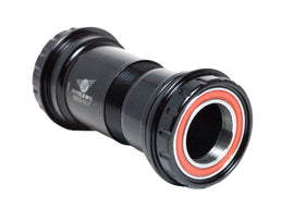 Wheels Manufacturing BB30 to Shimano Bottom Bracket Angular Contact Bearings BLK Cups