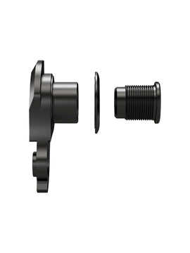 Wheels Manufacturing Universal Derailleur Hanger - 487 For Trek ABP MTB Frames designed to accept SRAM UDH BLK - 0