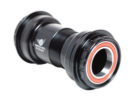 Wheels Manufacturing PressFit 30 to Shimano Bottom Bracket Angular Contact Bearings BLK Cups