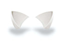 Helmet Flair MagNeatOhz: Cat Ears for Helmet White-1