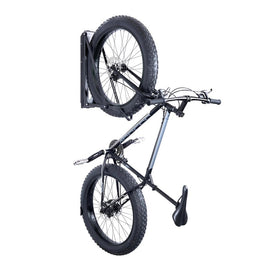 Delta Pivot Wall Mounted Bike Storage Rack - 1 Bike Matte Black