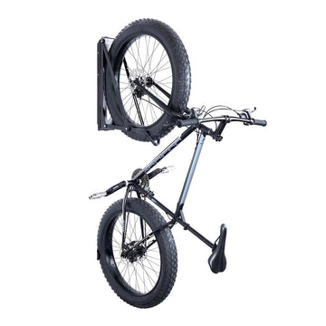 Delta Pivot Wall Mounted Bike Storage Rack - 1 Bike Matte Black