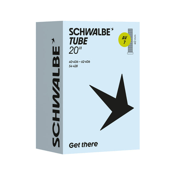 Schwalbe Schrader Tube Schrader Length: 40mm 20'' 1.60-2.40