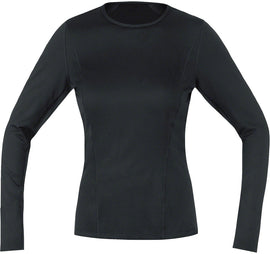 Gorewear Base Layer Thermo Long Sleeve Shirt - Black Women's Small