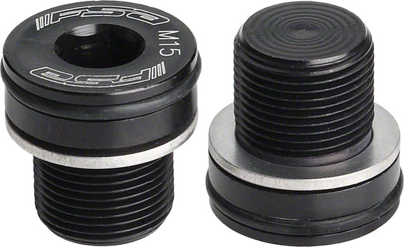 FSA M15 Capless Alloy Crank Bolts Black/Silver