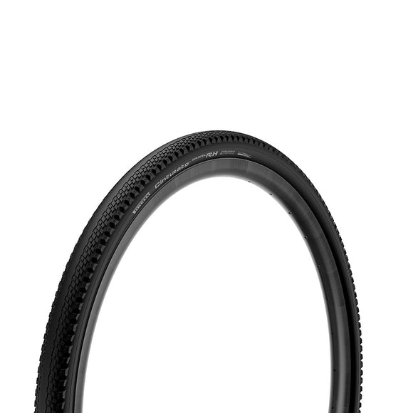 Pirelli Cinturato Gravel RH Tire - 700 x 40 Tubeless Folding BLK SpeedGrip TechWALL Gravel Performance