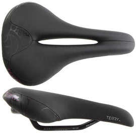 Terry Butterfly Chromoly Saddle - Chromoly Black Women's