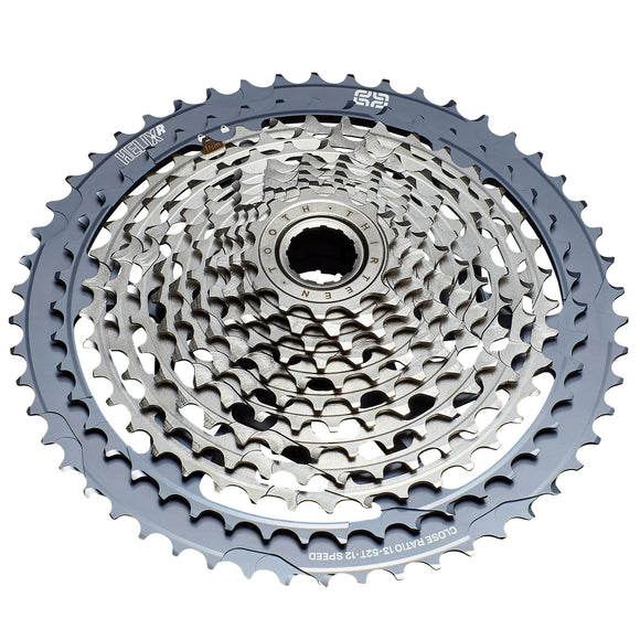 e*thirteen Helix Race Cassette - 12-Speed 13-52t Gray