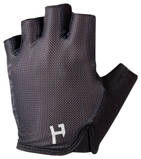 Handup Shorties Gloves - Solid Black Short Finger Small
