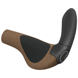 Ergon GP4 Evo BioKork Grips Large Brown/Black
