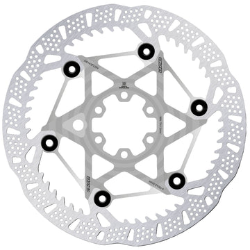 Galfer Shark Evo 203mm Rotor 6-Bolt 2.0mm Raw Silver