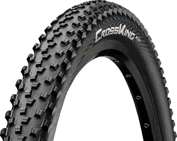 Continental Cross King Tire - 26 x 2.00 Clincher Wire Black E25