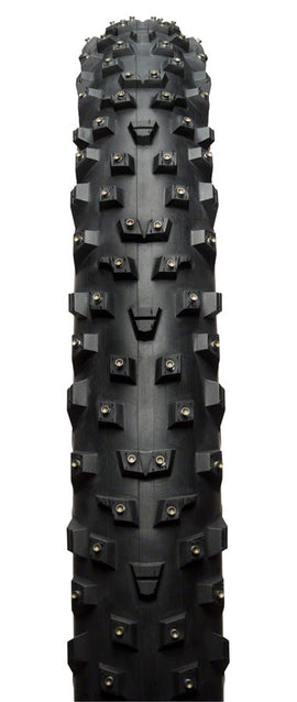 45NRTH Wrathchild Tire - 27.5 x 3.0 Tubeless Folding BLK 120 TPI 252 XL Concave Carbide Aluminum Studs