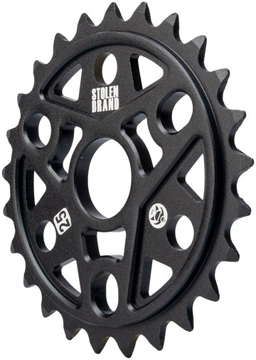 Stolen Sumo III Sprocket - 25t 6.0mm Thickness Aluminum Black