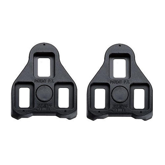 Exustar BLK 1 Look Delta Cleats Fixed Black