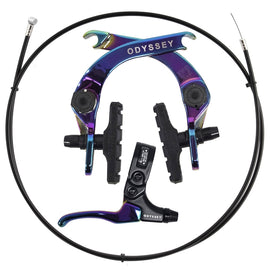 Odyssey EVO 2.5 U-Brake and Lever Kit - Oil Slick