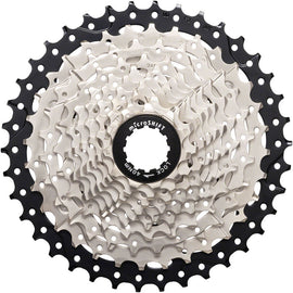 microSHIFT Sword Cassette - 10 Speed 11-38t Full Steel Construction Satin Nickel
