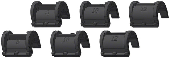 Ortlieb Rail Reducers For QL2.1/QL2 Systems Includes 2x8mm 2x10mm 2x12mm Enough 1 Pannier