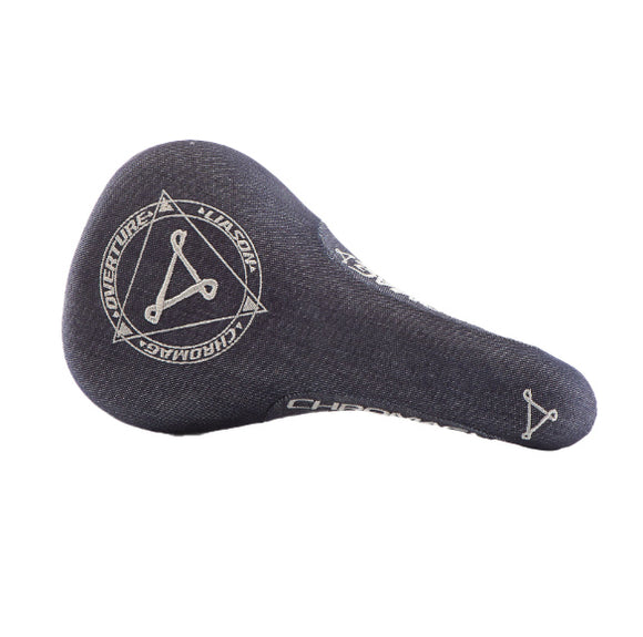 Chromag Overture LTD Saddle CrMo Rails - Denim
