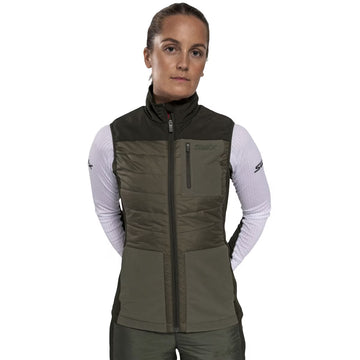 Swix Horizon Primaloft Vest Women Olive/Dark Olive 48101