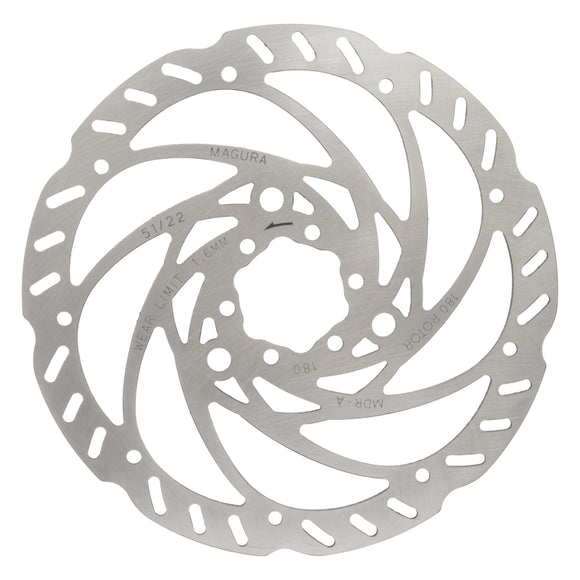 Magura MDR-A Disc Brake Rotor - 180mm 6-Bolt Only compatible MT A2 Brakes