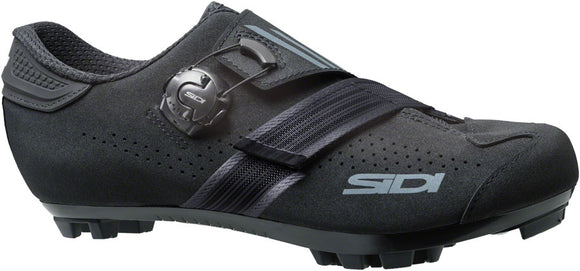 SIDI Aertis Mega Mountain Clipless Shoes - Men's Black/Black 46.5