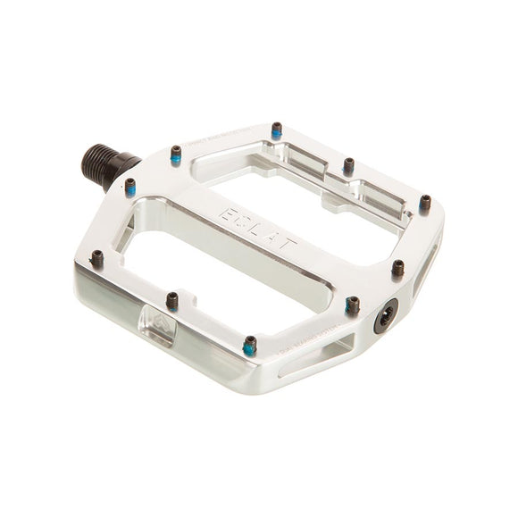 Eclat Surge XL Platform Pedals Body: Alloy 9/16'' Silver Set