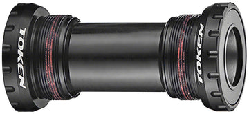 Token TK878 Threaded Bottom Bracket - English Shimano HollowTech II Black
