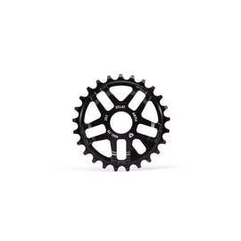Eclat Abyss Chainring Teeth: 25 6061-T6 Aluminum Black